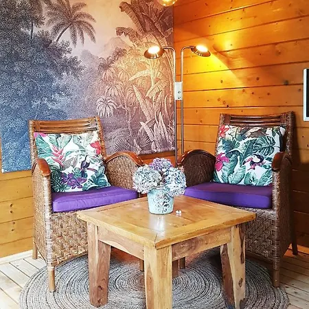 펜션 Romantisch Nabij Het Met Uitzicht Op De Tulpenvelden *