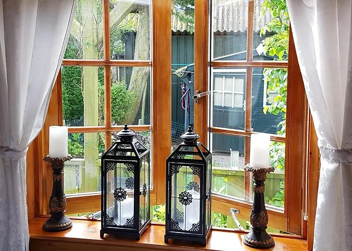 Romantisch Nabij Het Met Uitzicht Op De Tulpenvelden *